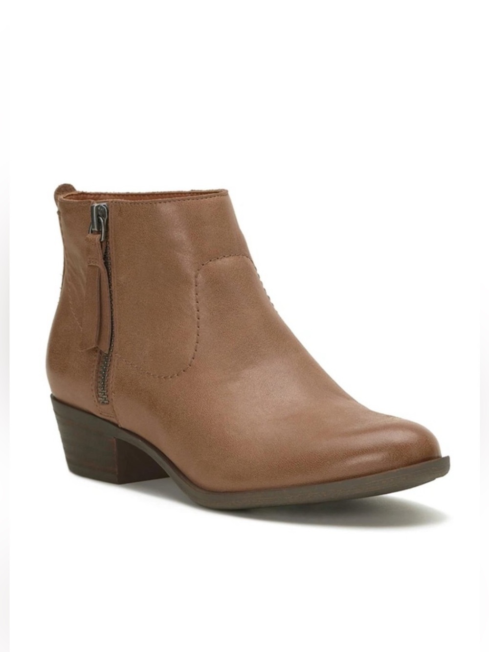 NEW LUCKY BRAND Blandre Ankle Boot In Color PORCINI Brown SZ-9